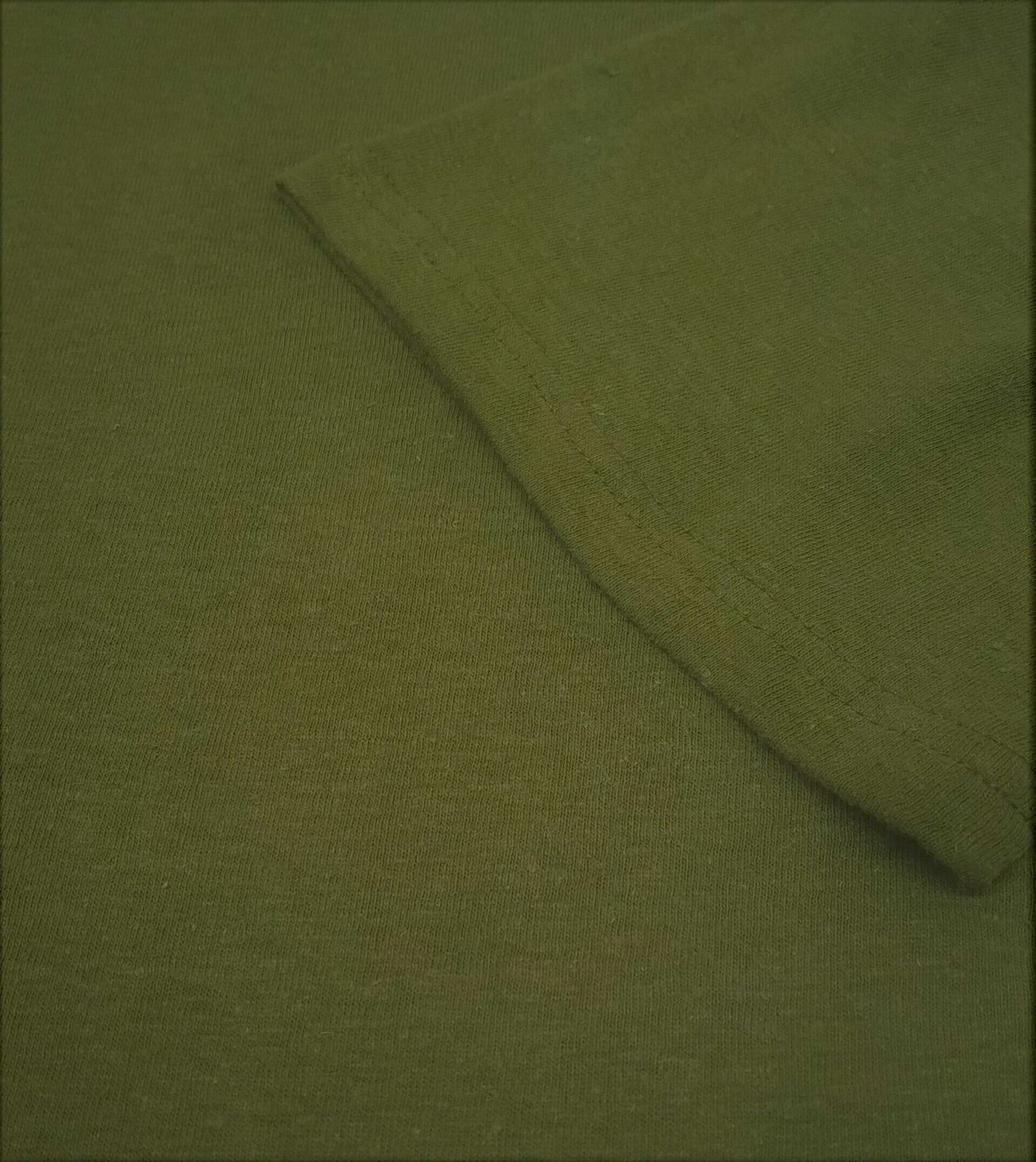 Kids Hemp Short Sleeve T-Shirt , Olive Green