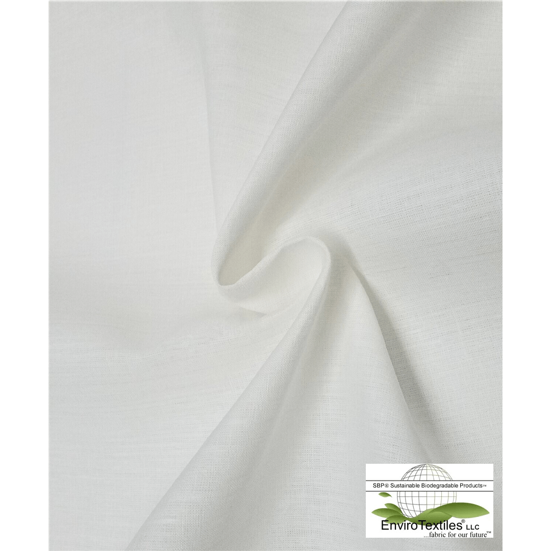 Natural 100% Certified Organic Hemp Summer Cloth (Linen) Plain Weave, 4.6oz , 57/58