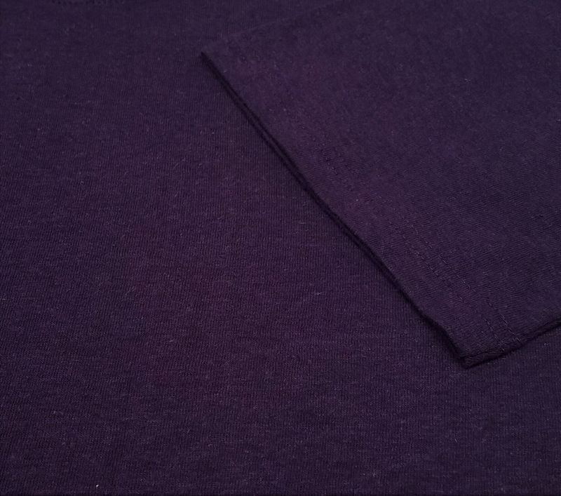 Men’s Hemp Short Sleeve T-Shirt , Plum Purple