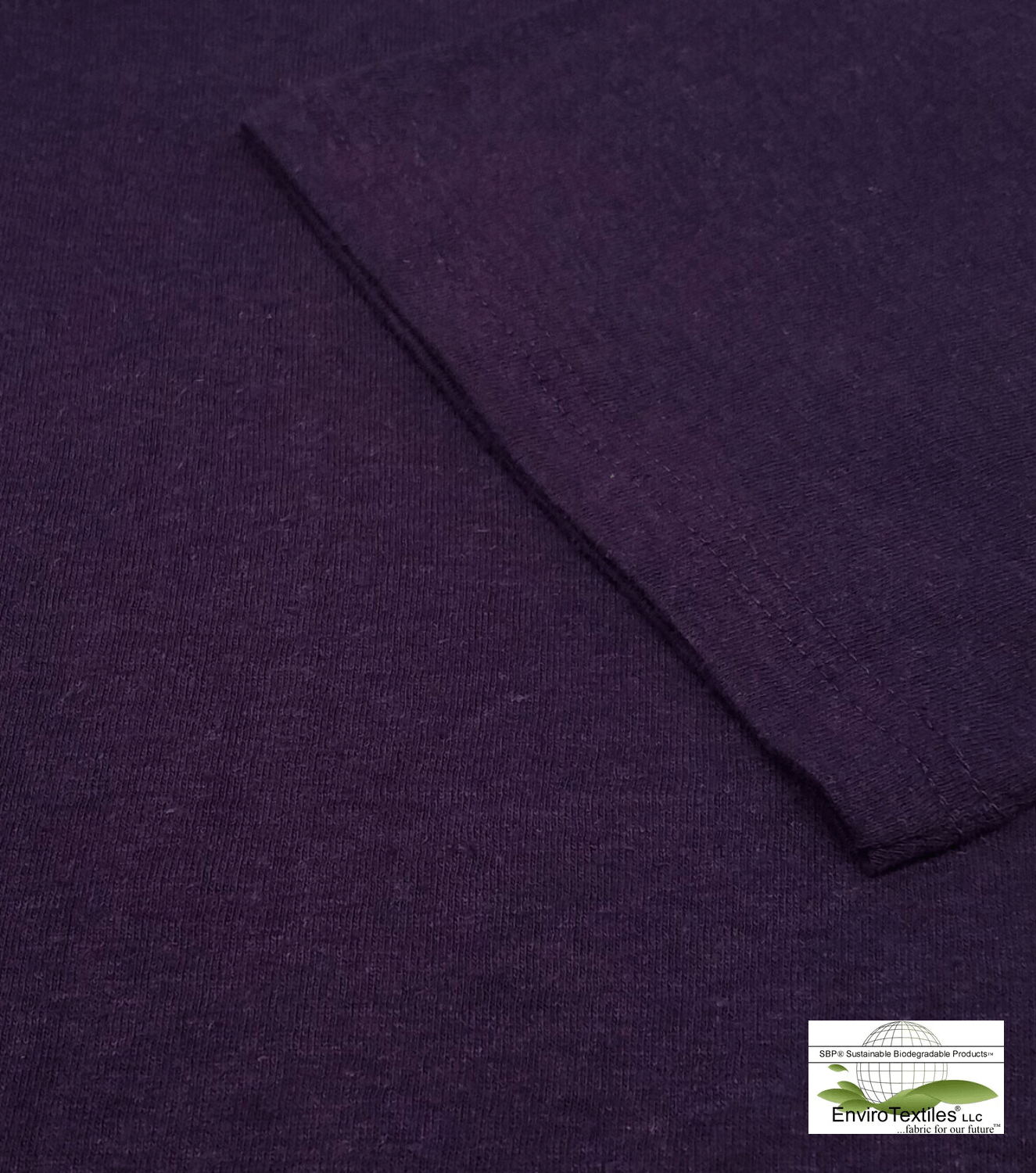Men’s Hemp Short Sleeve T-Shirt , Plum Purple