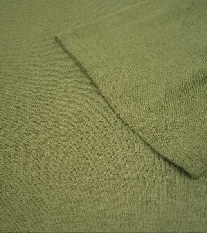 Men’s Hemp Short Sleeve T-Shirt , Olive Green