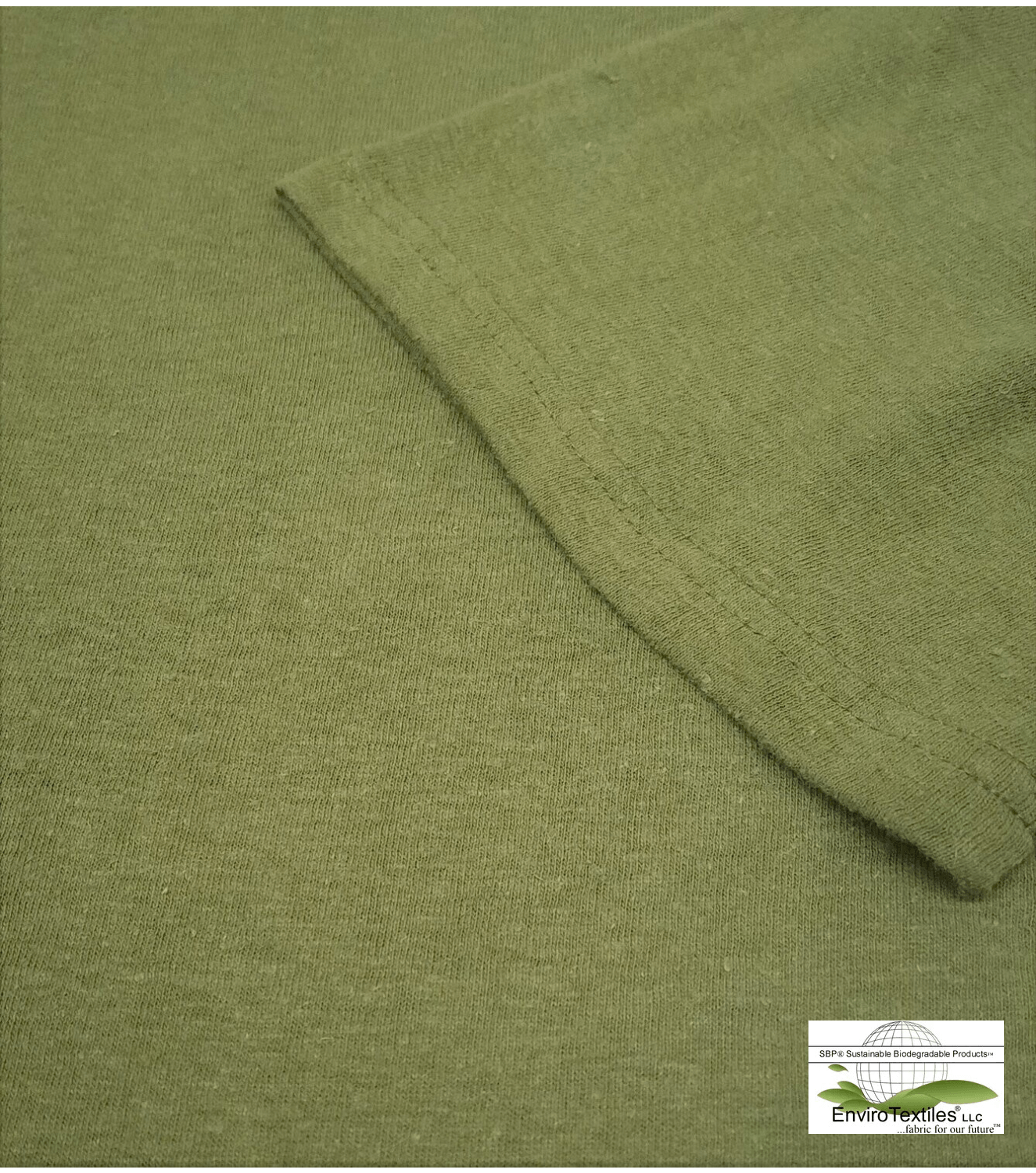 Men’s Hemp Short Sleeve T-Shirt , Olive Green