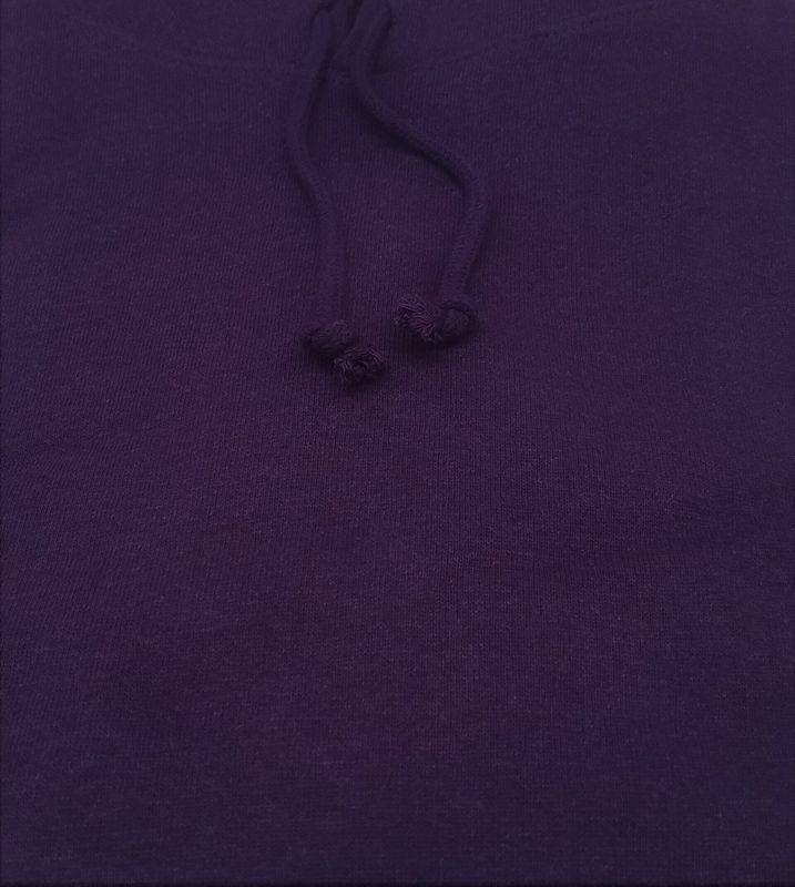 Kids Hemp Hoody , Plum Purple