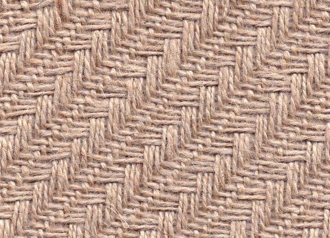 Braided Herringbone  100% Jute Natural Fabric Width 62/63” , 19oz