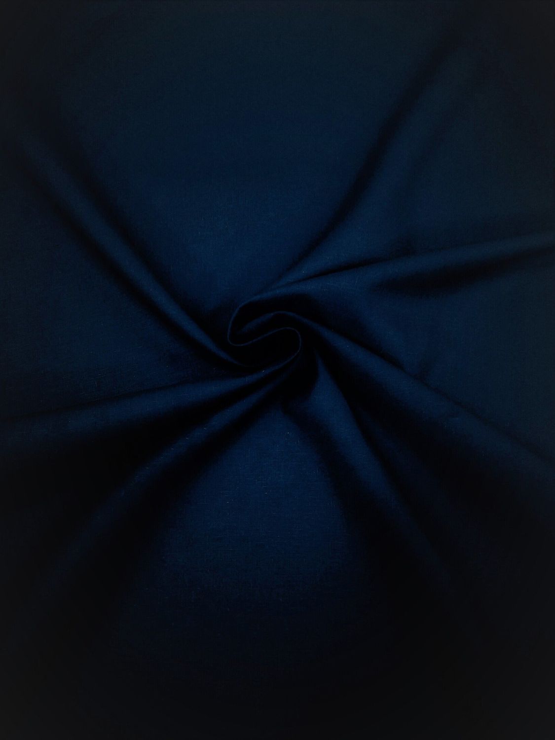 Navy Hempcel® Fabric Plain Weave , 55% Certified Organic Hemp , 45% Lyocell , Width 57/58" , 6.2oz , 57/58" width