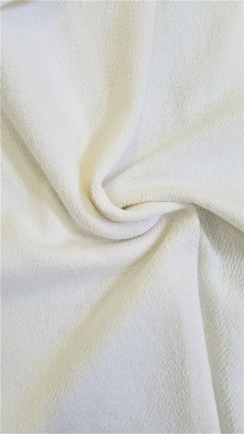 OPEN WIDTH Natural Hemp French Terry , 55% Certified Organic Hemp , 45% Certified Organic Cotton , 11.6oz , 60