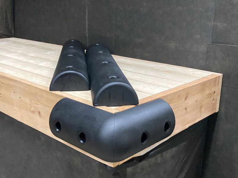 1 Corner and 2 Flat Dock Bumper – MEDIUM Series PACKAGE #2