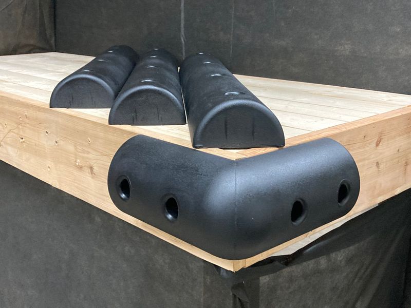 1 Corner and 3 Flat Dock Bumper – MEDIUM Series PACKAGE #3