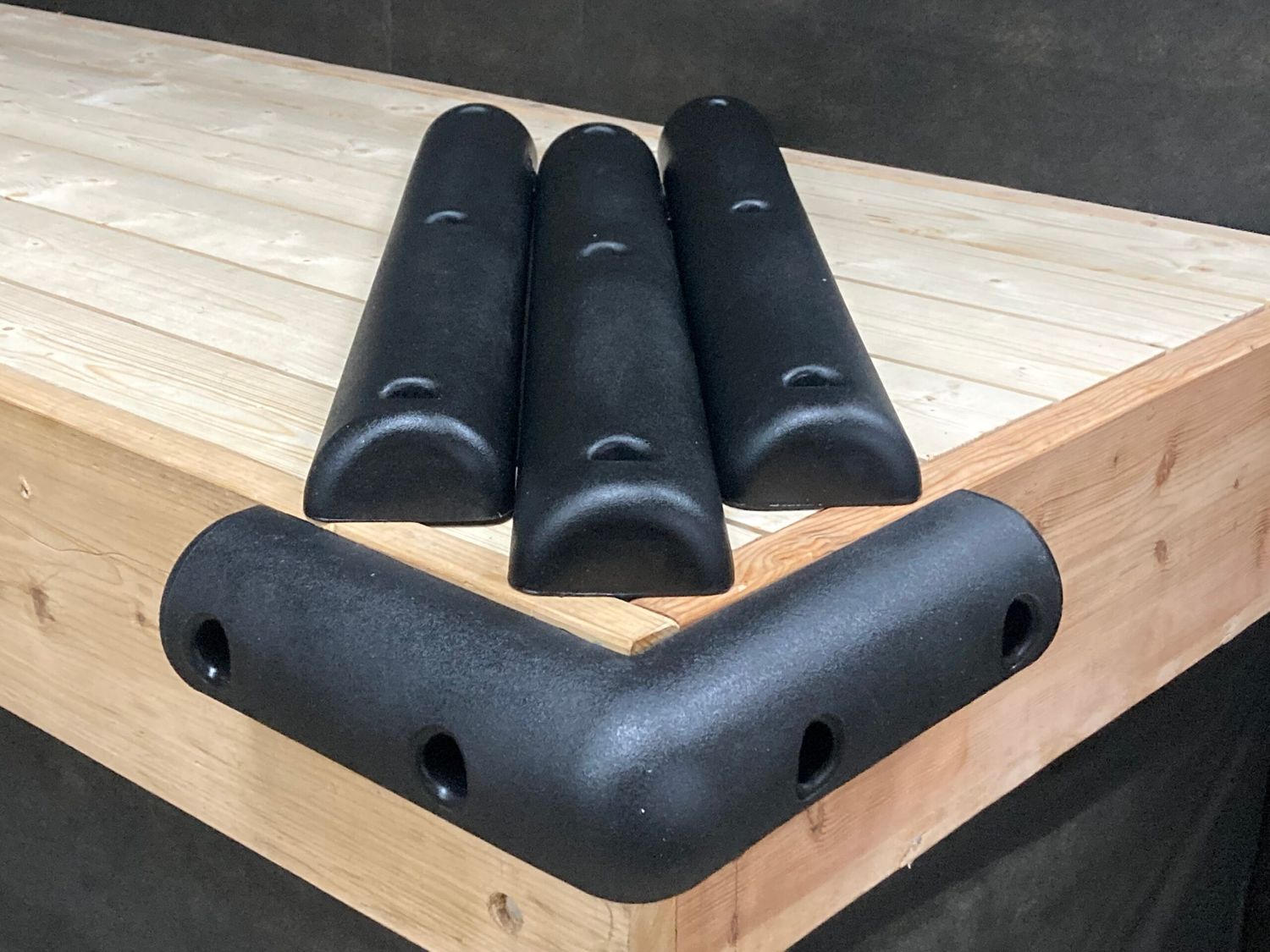 1 Corner and 3 Flat Dock Bumpers – SMALL Series PACKAGE #3