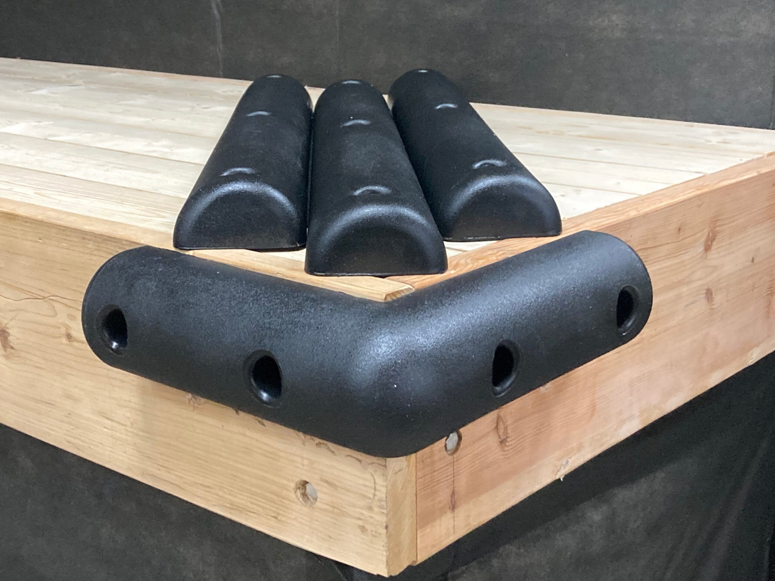 1 Corner and 3 Flat Dock Bumpers – SMALL Series PACKAGE #3
