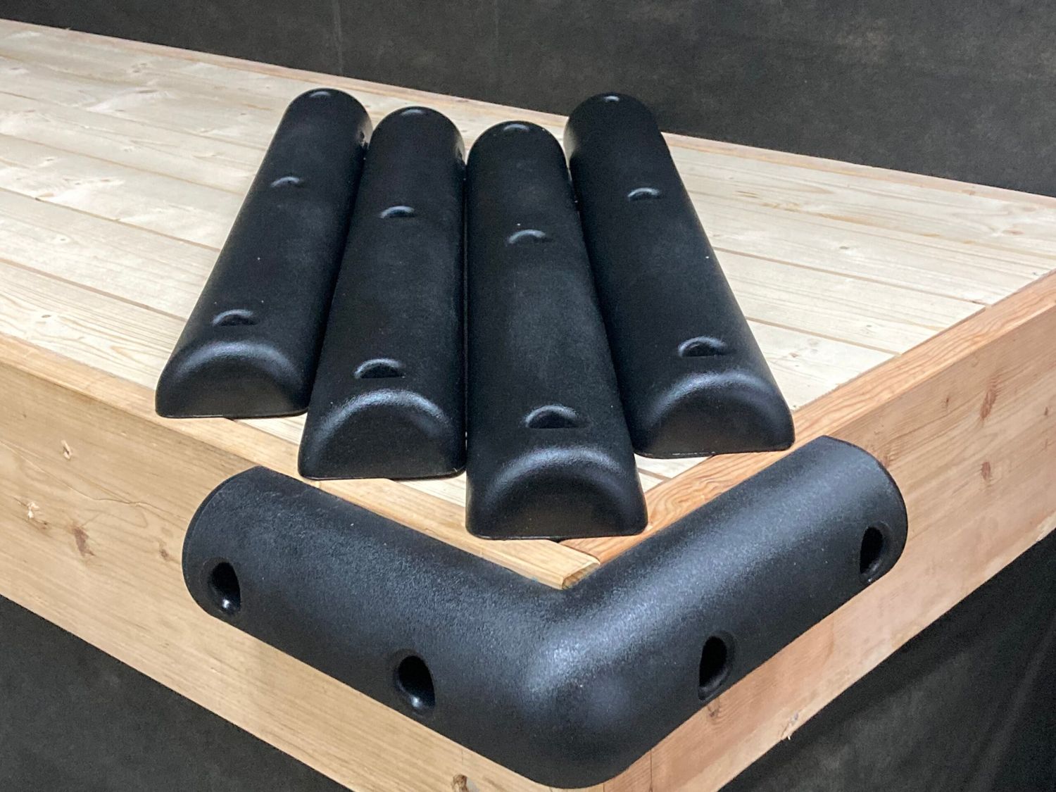 1 Corner and 4 Flat Dock Bumpers – SMALL Series PACKAGE #4
