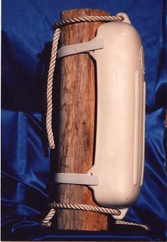 Pier Cushion - Vinyl strap with Velcro