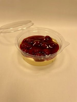 Panna cotta krieken