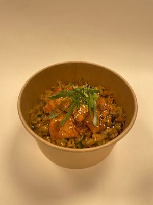 Nasi goreng kip zoetzuur