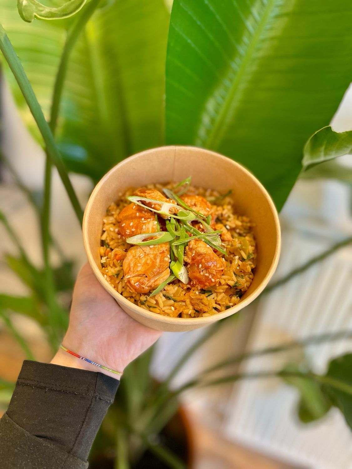 Nasi goreng kip zoetzuur