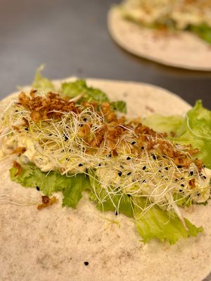 Wrap eiersalade