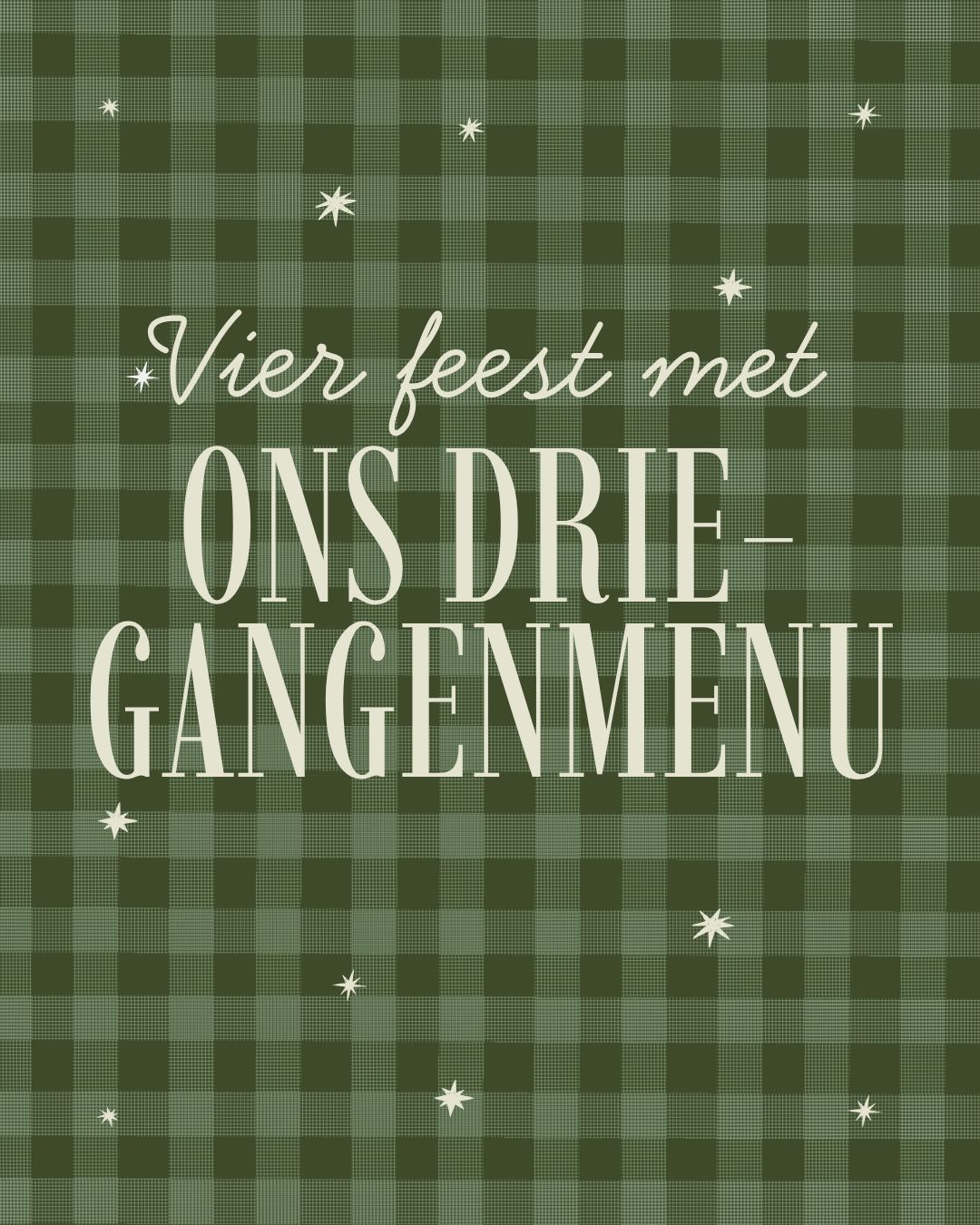 Driegangenmenu