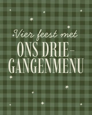 Driegangenmenu