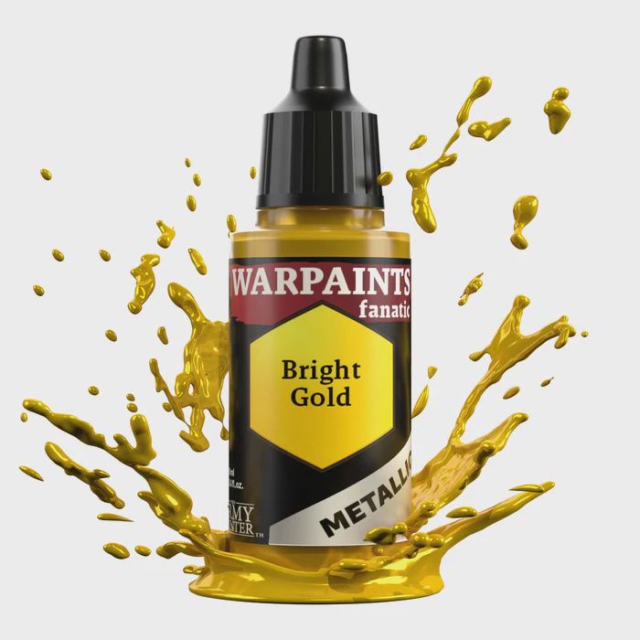 Warpaints Fanatic: Metallic- Bright Gold 18ml