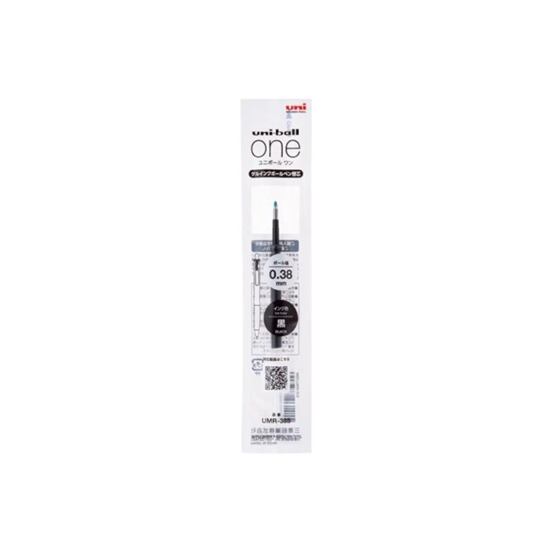 Uniball-One Ink Refill, Size: 0.38mm, Color: Black