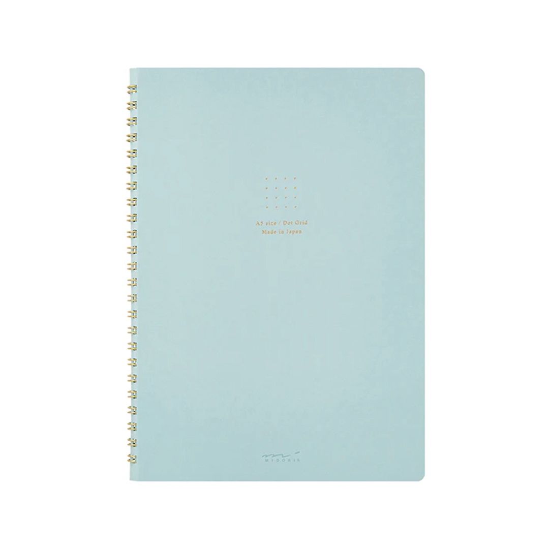 Ring Notebook A5 Color Dot Grid, Color: Blue