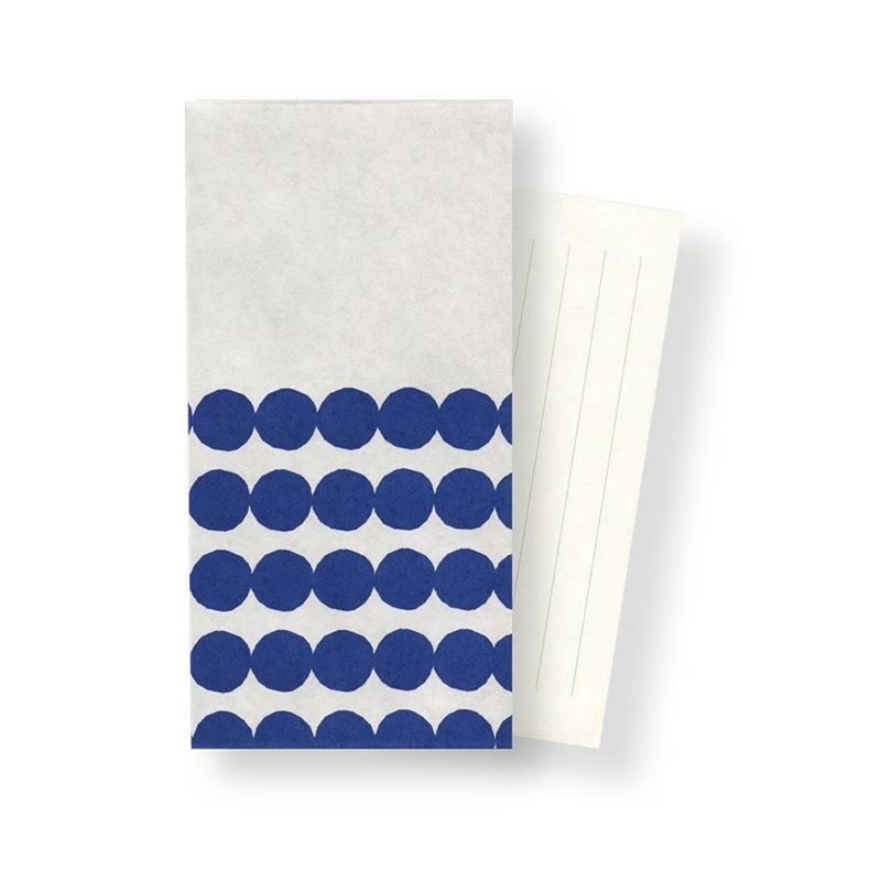 Yama-kami letter &#39;pochi&#39; envelope, Color: Blue