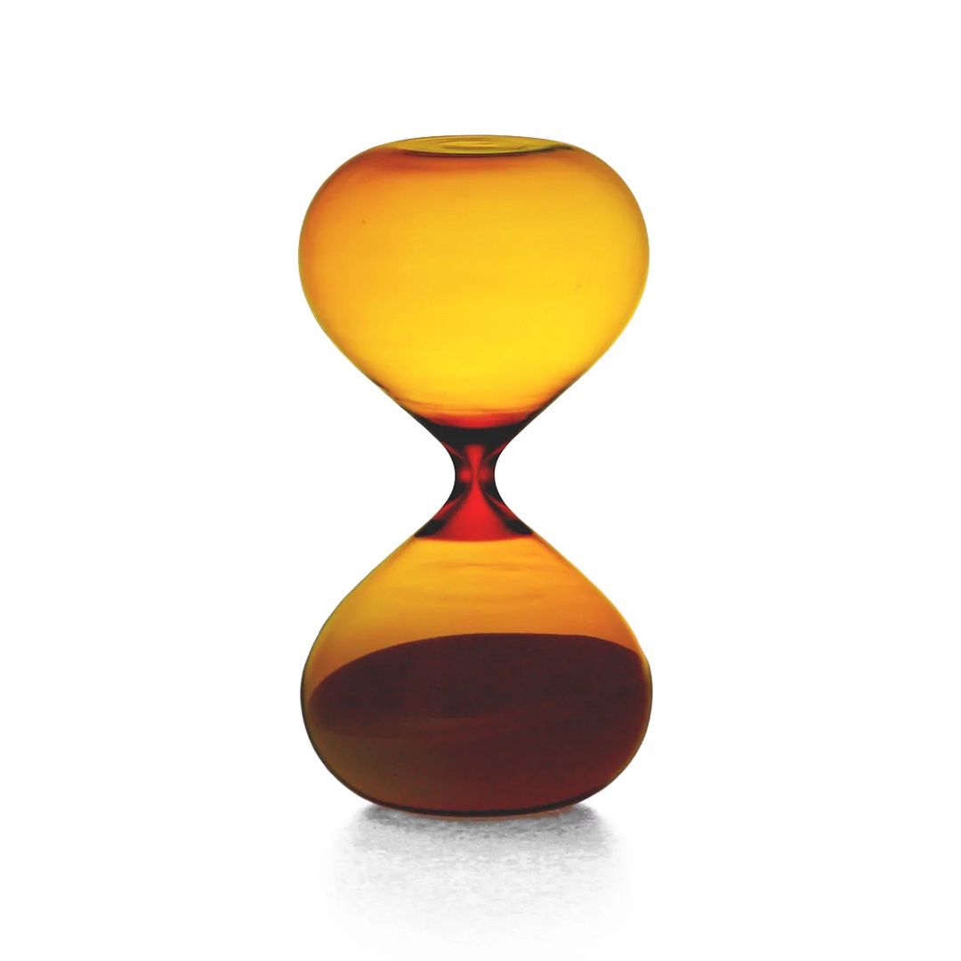 Hourglass, Color: Amber, Time: 15 min