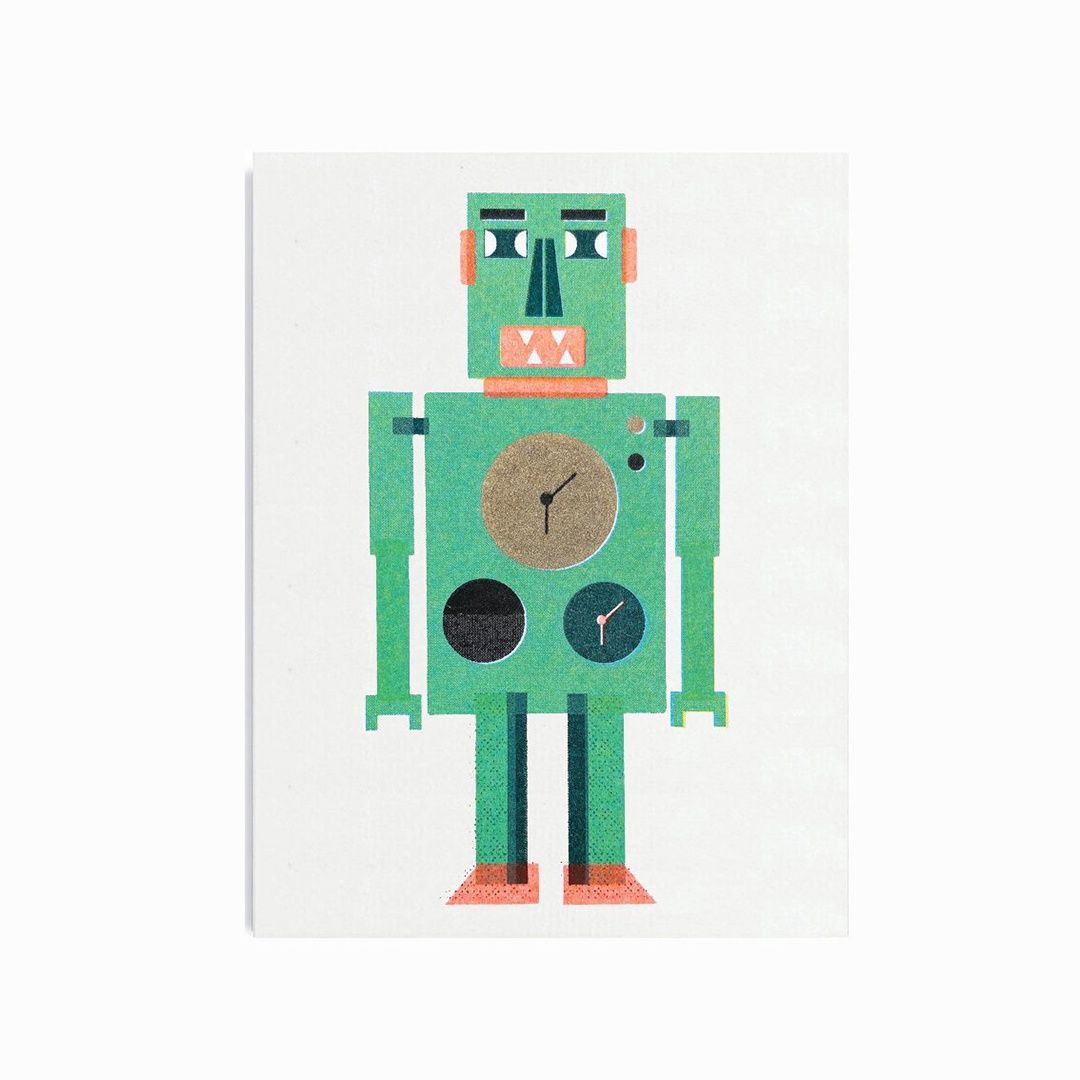 Robot Mini Card