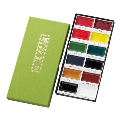 Gansai Tambi 12-color Watercolor Set