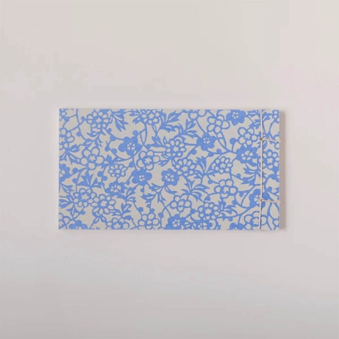 Memo Pad Yuzen, Color: Blue No.3