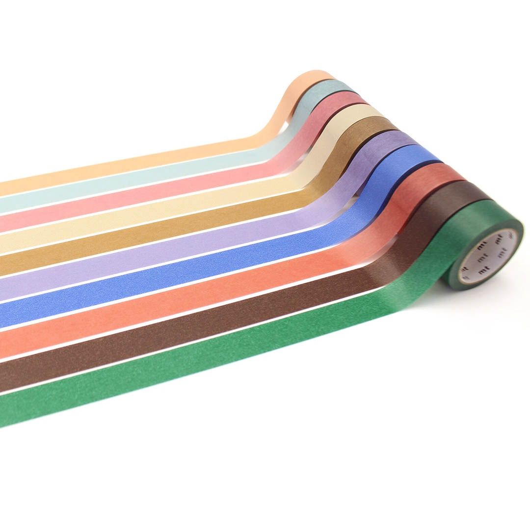 MT Washi Tape - 10 Color Set