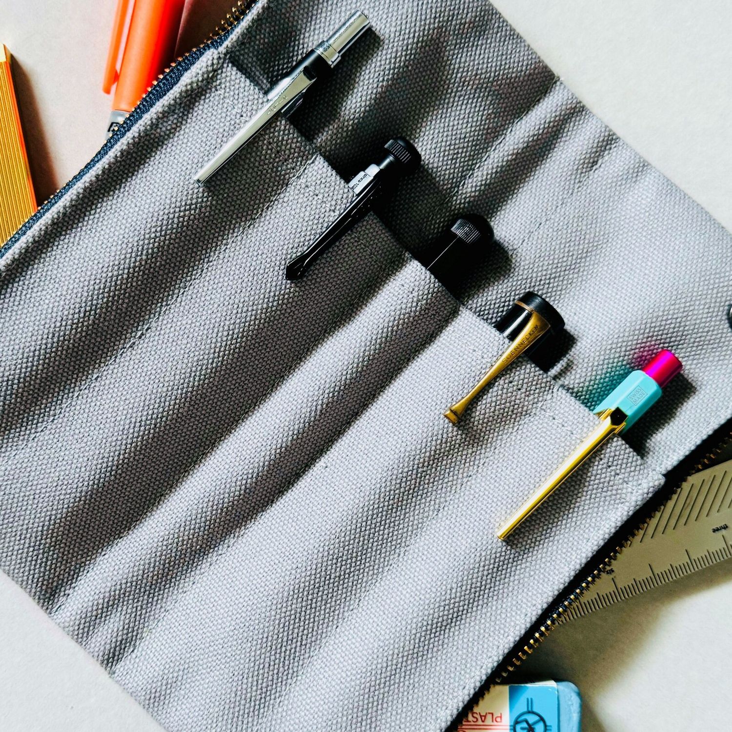 Canvas &#39;Bendy&#39;  Pen Case