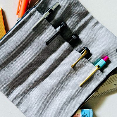 Canvas Folding Pen Case