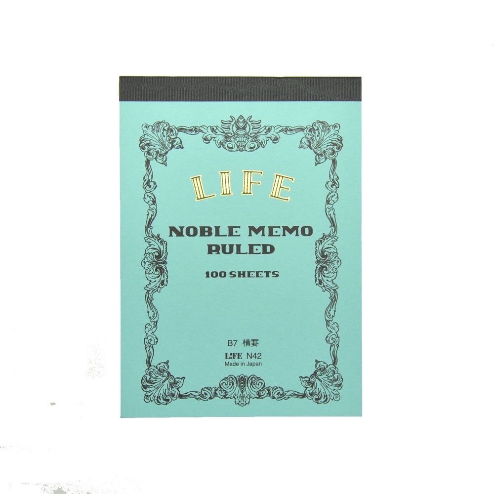 LIFE Noble Memo Pad - B7, Style: Ruled