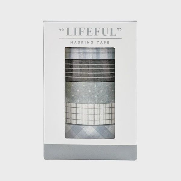 Lifeful&#39; Washi Masking Tape Box Set