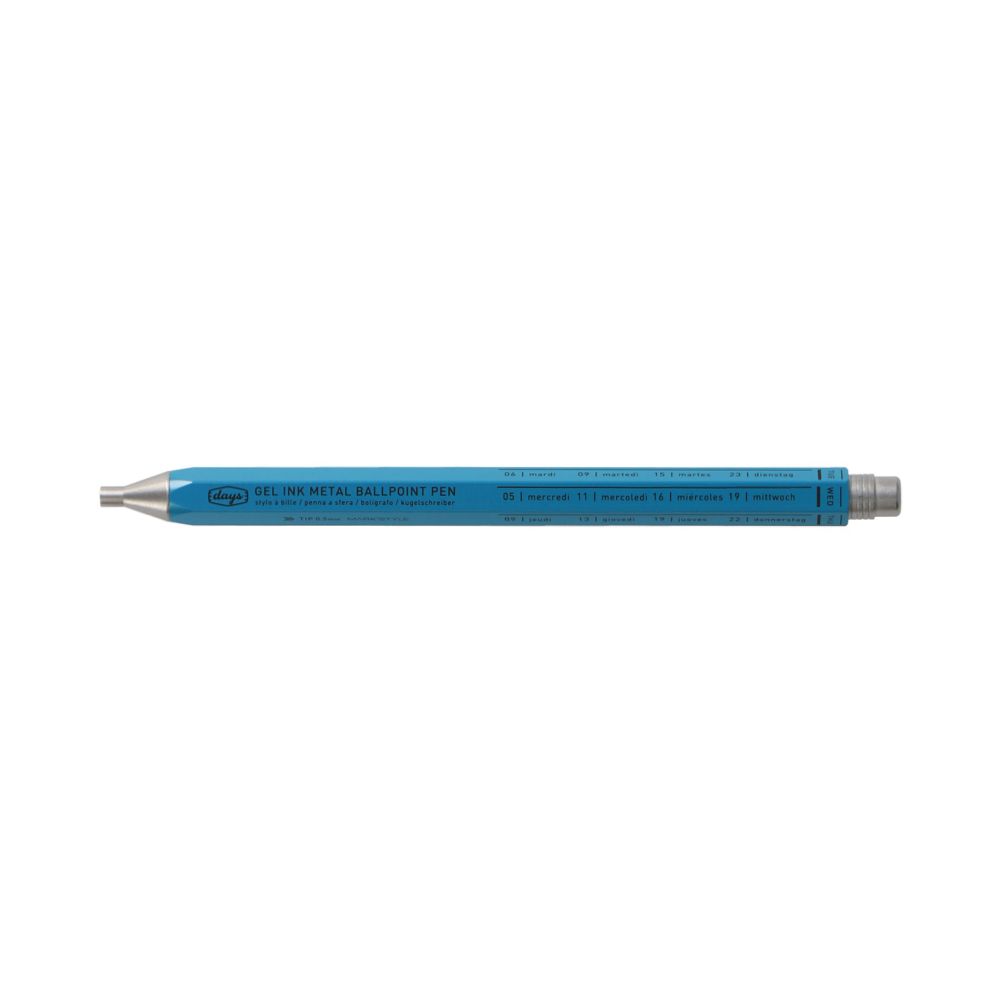Mark&#39;style Gel Metal Ballpoint Pen, Color: Blue