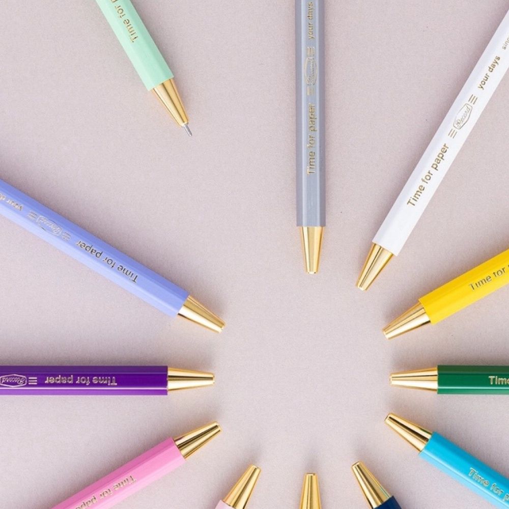 Mark&#39;style &#39;Time for Paper&#39; Gel Ball Pen