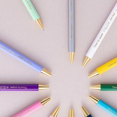 Mark&#39;style &#39;Time for Paper&#39; Gel Ball Pen