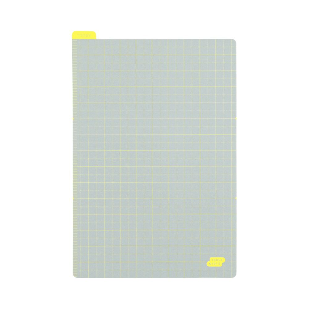 Hobonichi Pencil Board - Ice Gray x Yellow
