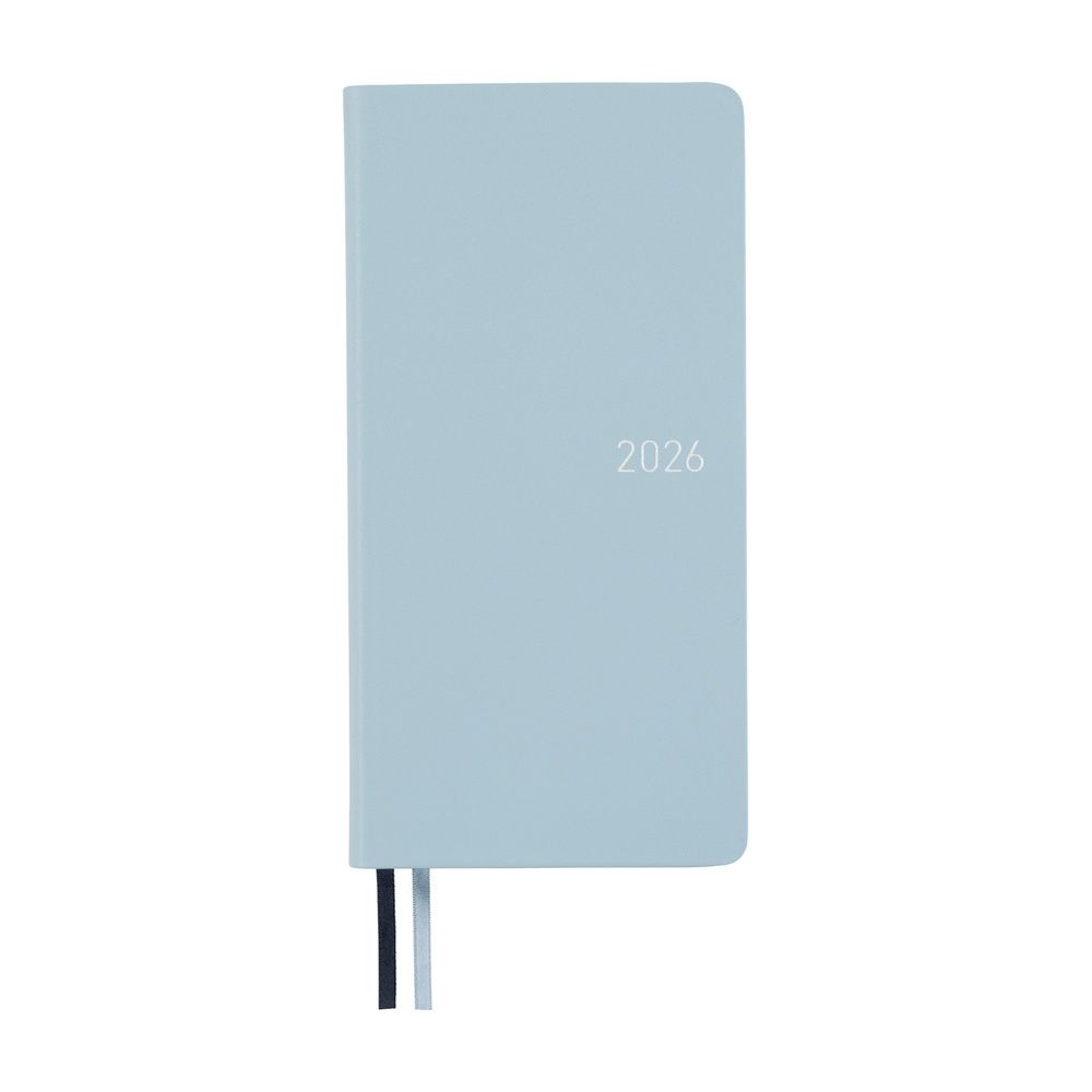 Hobonichi Weeks - Leather Series &#39;Snow Blue&#39;
