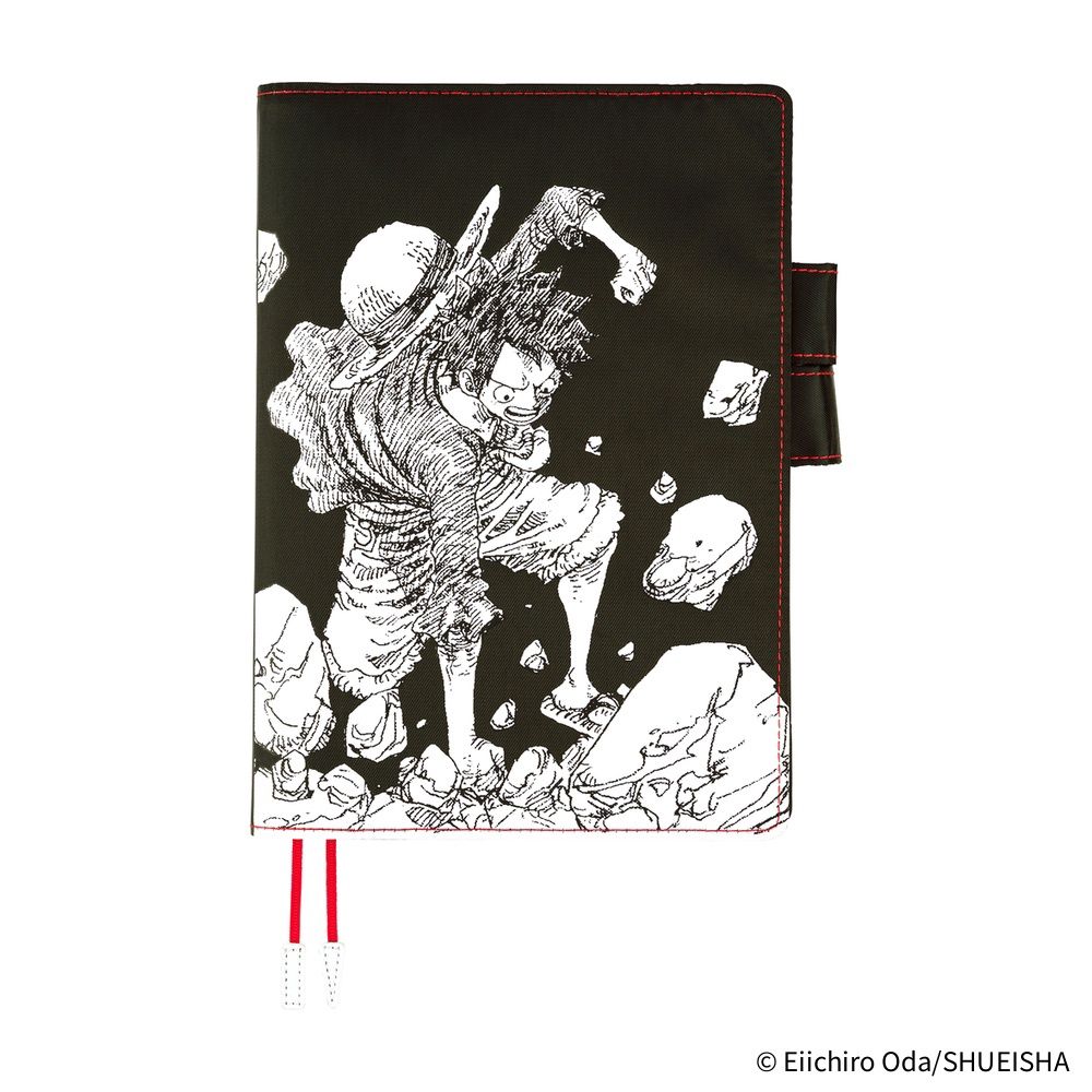 Hobonichi Cousin - ONE PIECE magazine: Straw Hat Luffy (Black)