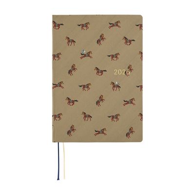 Hobonichi HON A6 - Bow & Tie 'Galloping Horses'