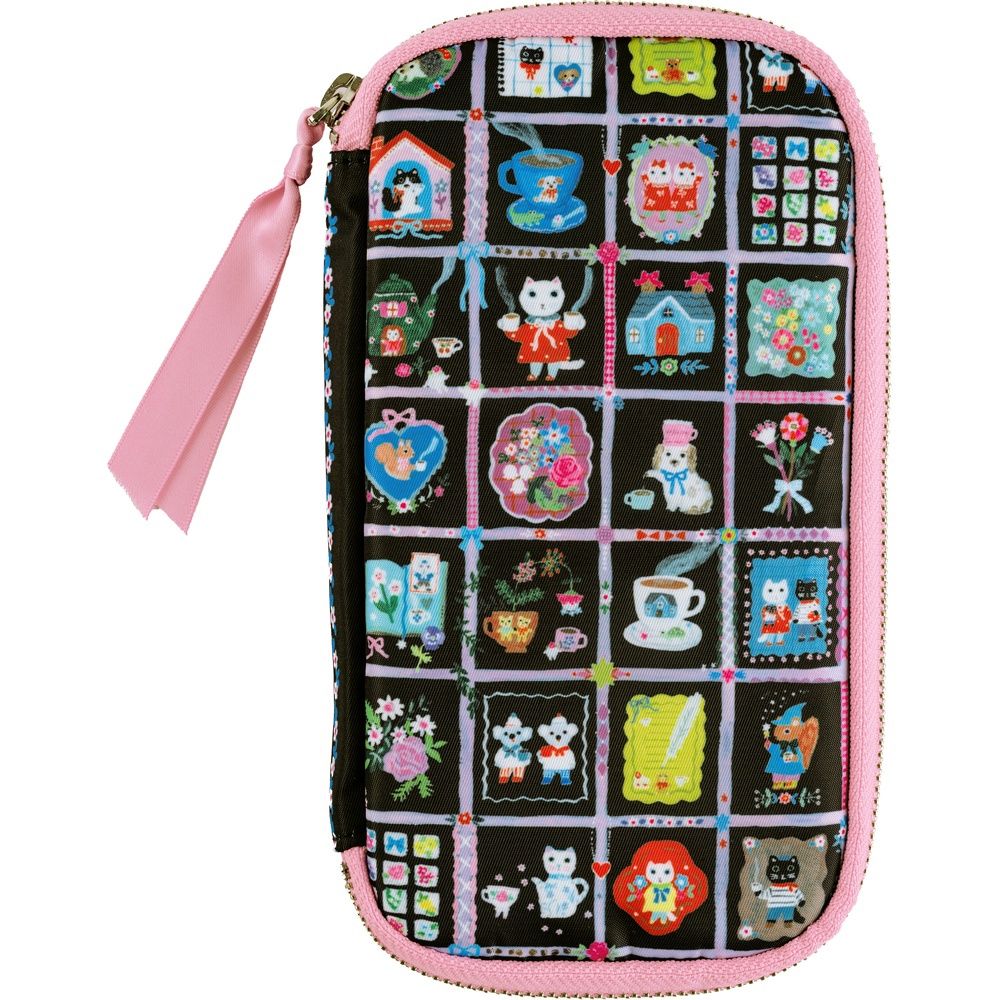Hobonichi Small Drawer Pouch - Yumi Kitagishi, My Coffee