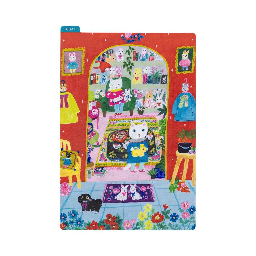 Hobonichi Pencil Board for A6 Size - Yumi Kitagishi (In the Room)
