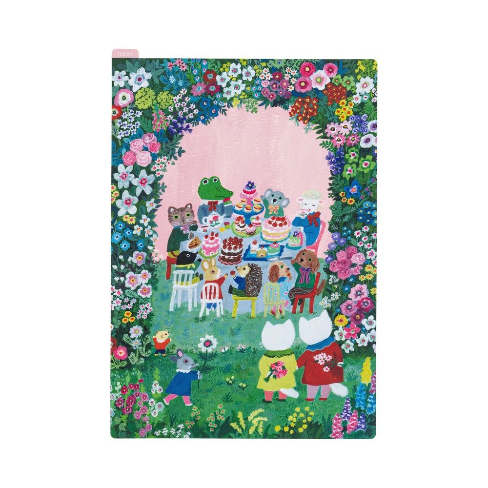Hobonichi Pencil Board for A5 Size - Yumi Kitagishi (In the Garden)
