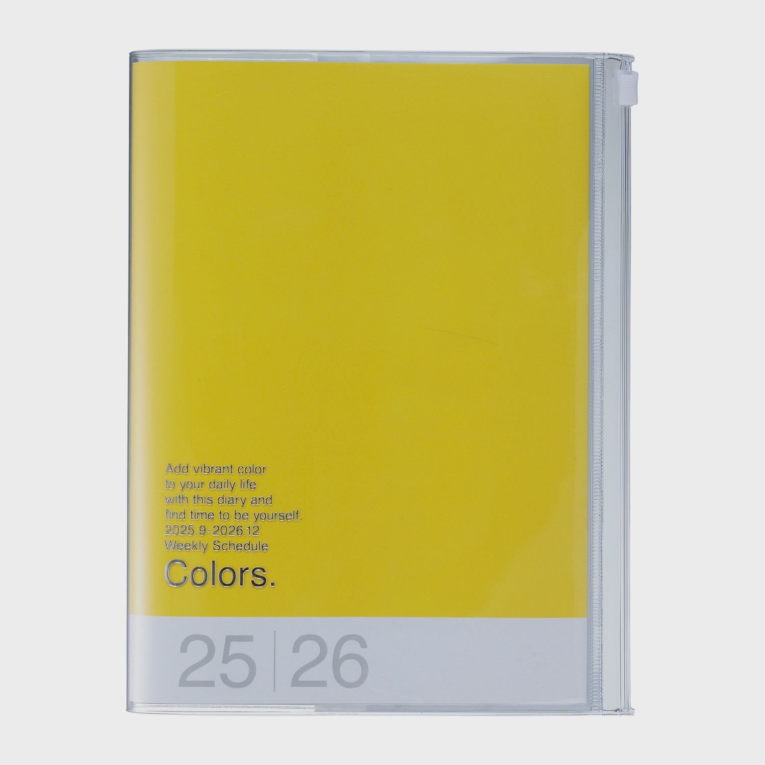 Mark&#39;s &#39;Colors&#39; Weekly Vertical Planner 2026 - A5 Yellow