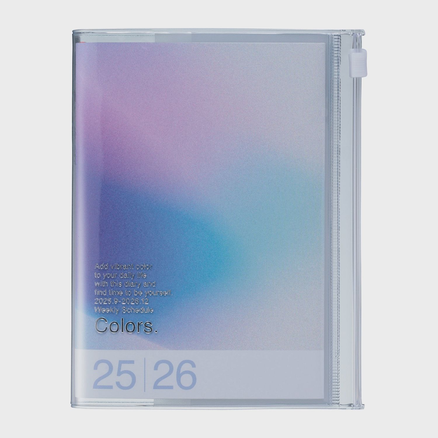Mark&#39;s &#39;Gradient&#39; Weekly Vertical Planner 2026 - A6 Blue