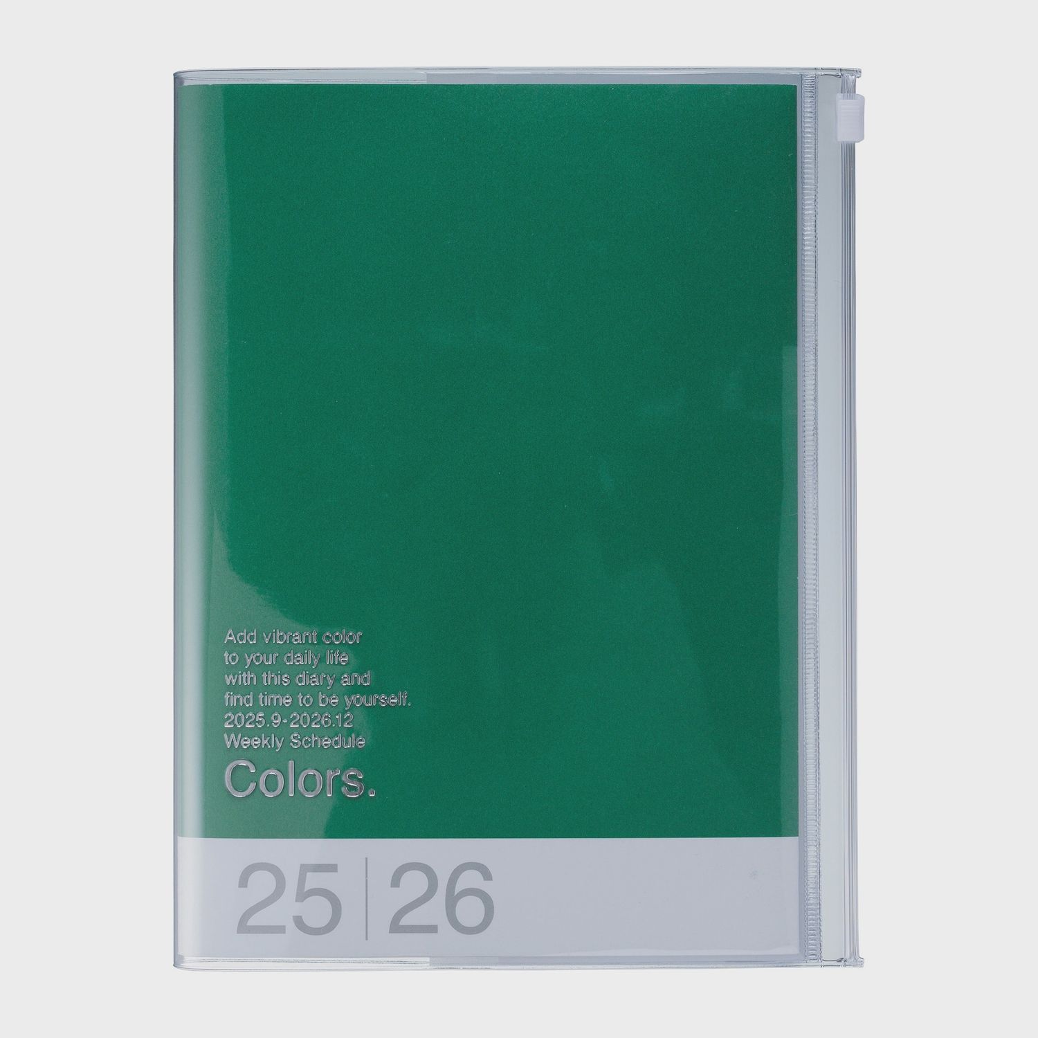 Mark&#39;s &#39;Colors&#39; Weekly Vertical Planner 2026 - A5 Green