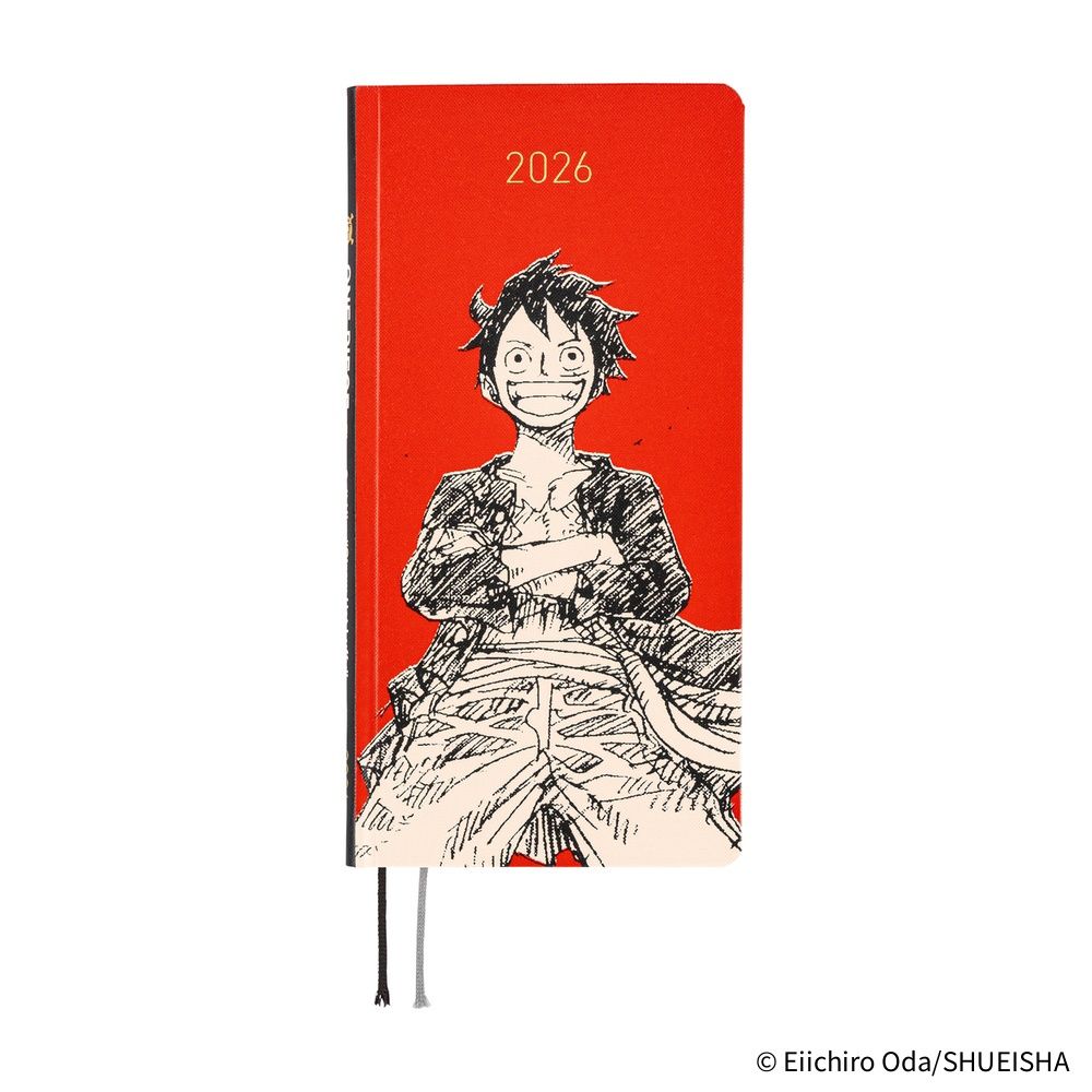 Hobonichi Weeks - ONE PIECE magazine: Straw Hat Luffy (Red)