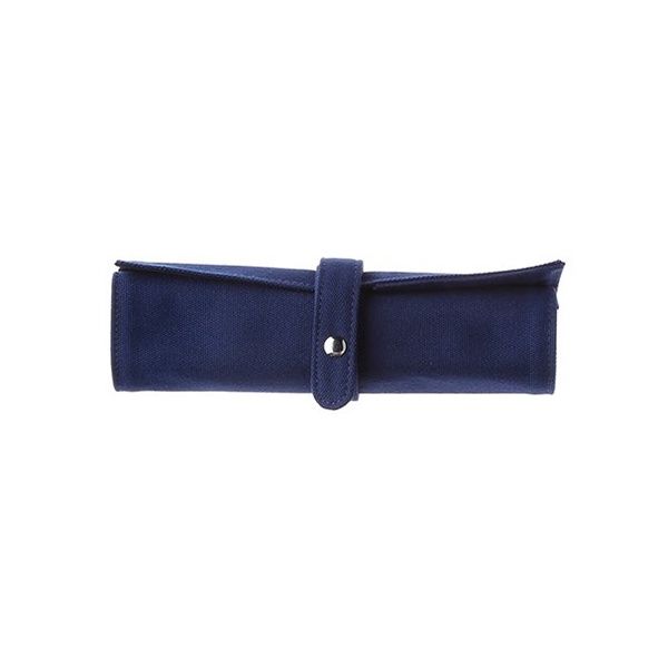 Delfonics Roll Pen Case, Color: Dark Blue